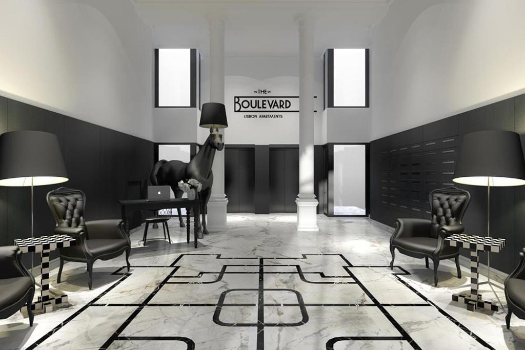 Ave Liberdade Restauradores Deluxe Apartment Lissabon